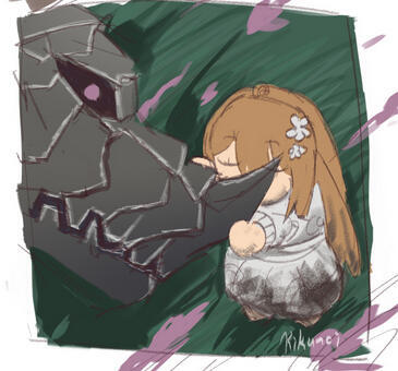 Distorted Heathcliff &amp; Catherine from Limbus Company