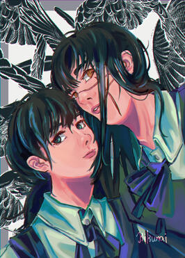 Asa and Yoru from Chainsaw Man Part 2